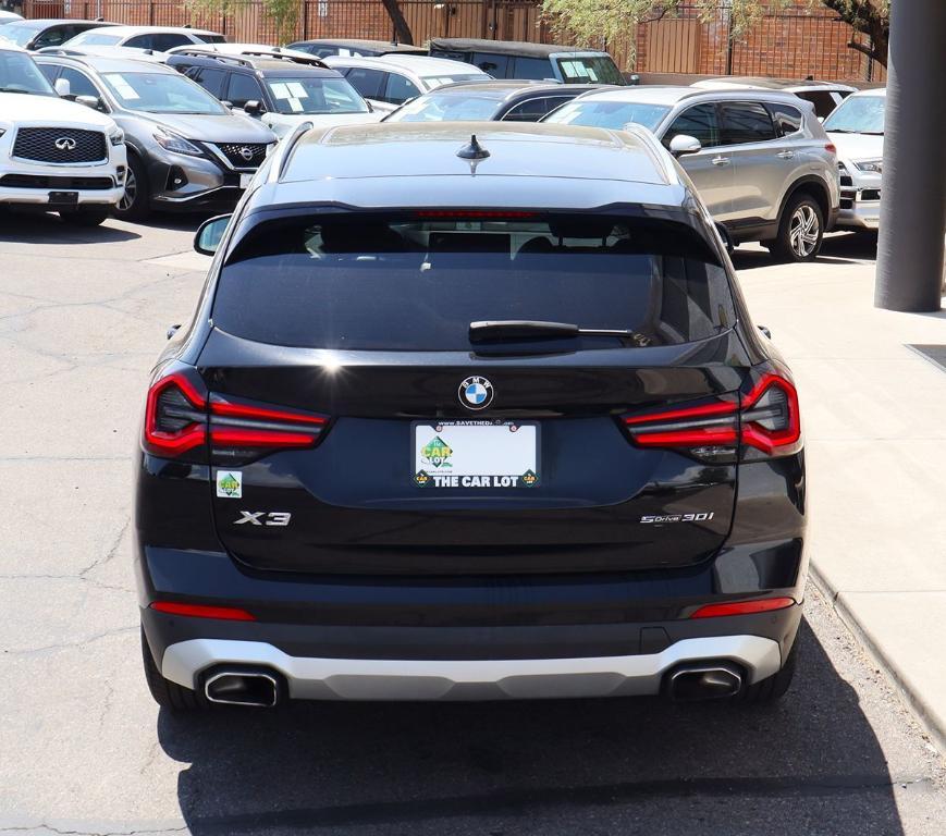 used 2022 BMW X3 car, priced at $24,995