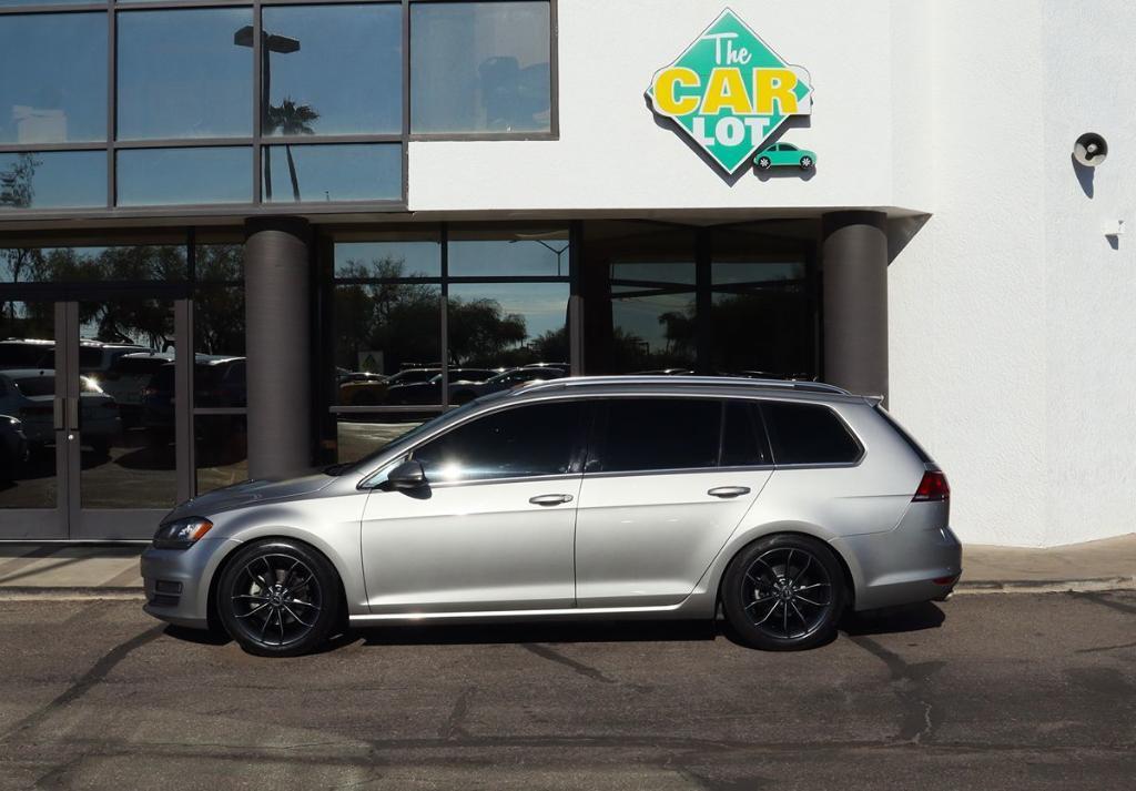used 2015 Volkswagen Golf SportWagen car, priced at $12,995