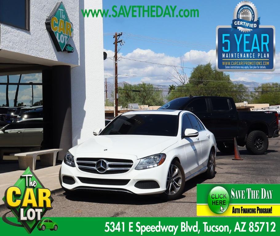 used 2018 Mercedes-Benz C-Class car, priced at $20,038