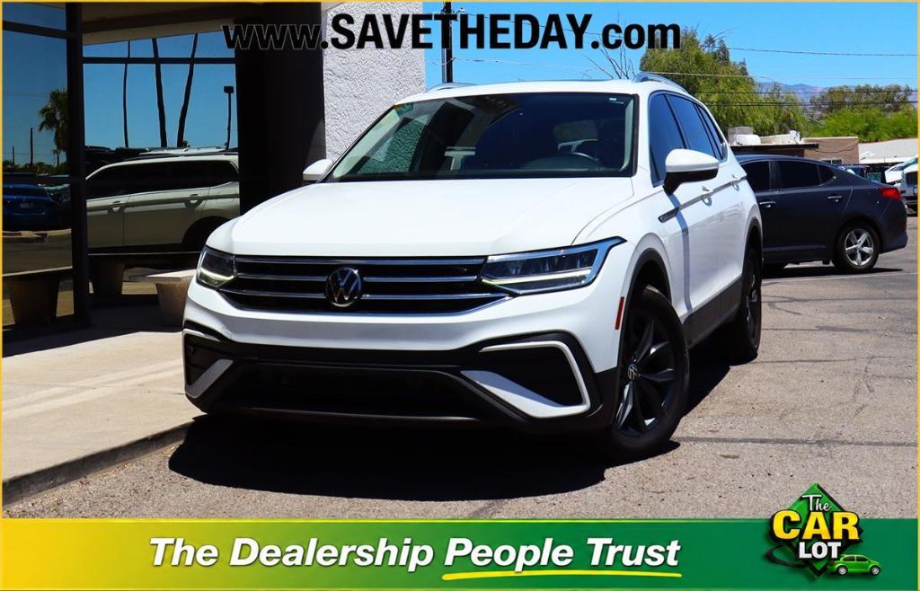 used 2022 Volkswagen Tiguan car, priced at $16,517