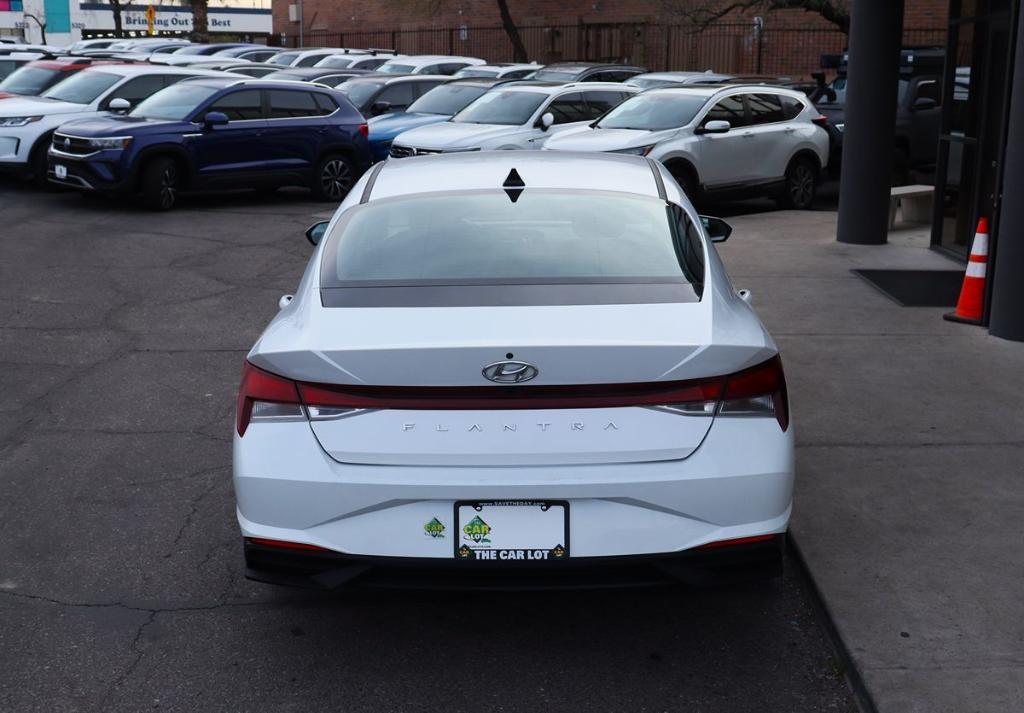 used 2021 Hyundai Elantra car, priced at $13,995