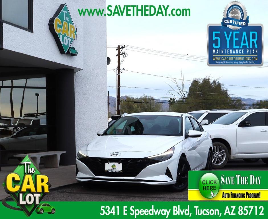 used 2021 Hyundai Elantra car, priced at $13,995