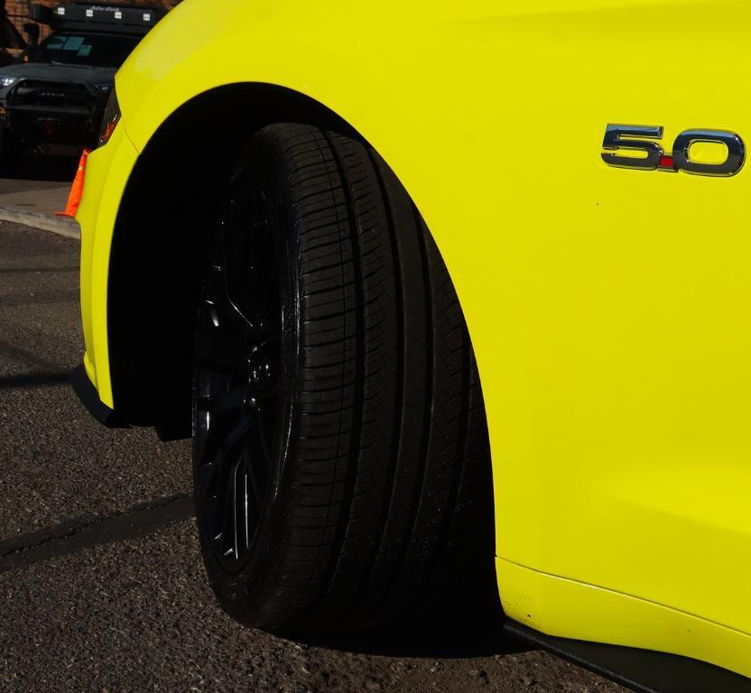 used 2021 Ford Mustang car, priced at $34,995