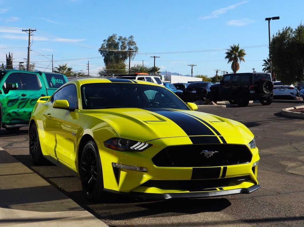 used 2021 Ford Mustang car, priced at $34,995