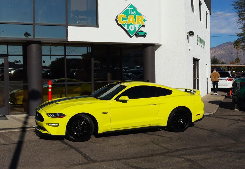 used 2021 Ford Mustang car, priced at $34,995