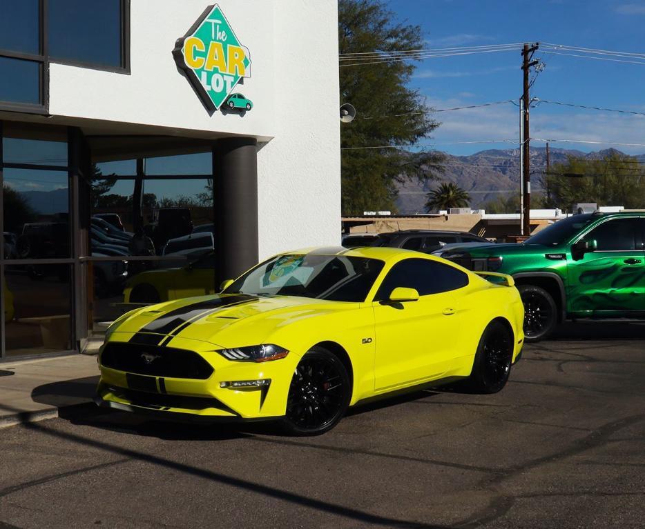 used 2021 Ford Mustang car, priced at $34,995