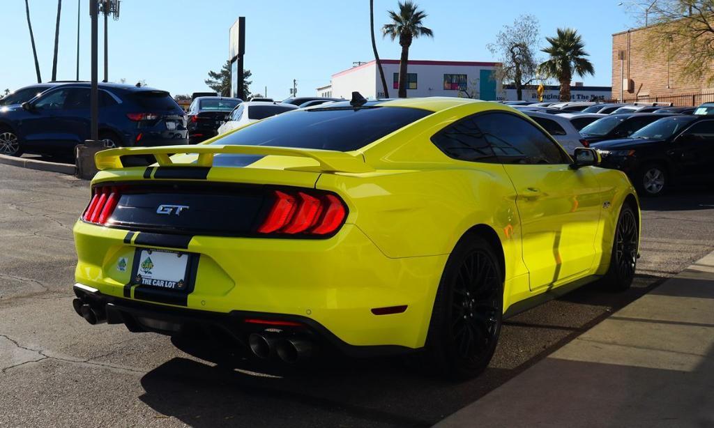 used 2021 Ford Mustang car, priced at $34,995