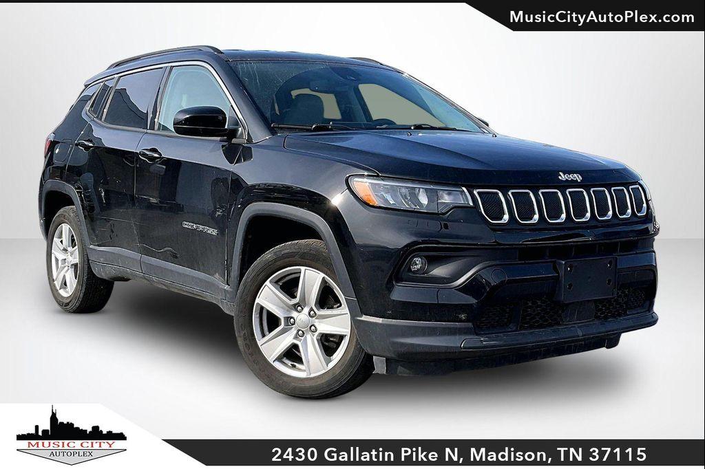 used 2022 Jeep Compass car, priced at $21,786