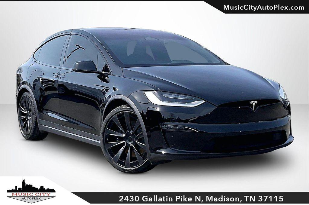 used 2023 Tesla Model X car, priced at $58,299