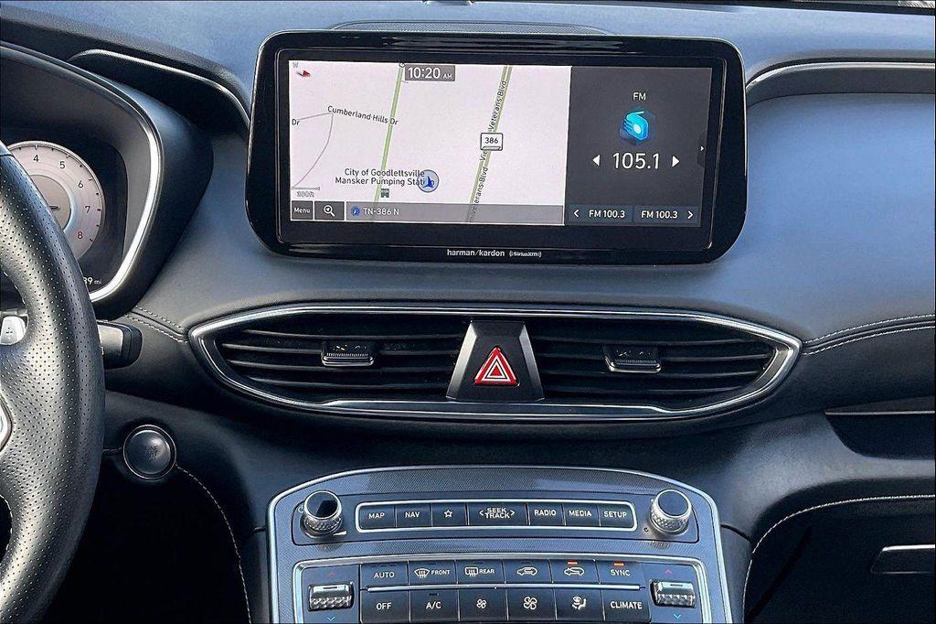 used 2021 Hyundai Santa Fe car, priced at $28,957