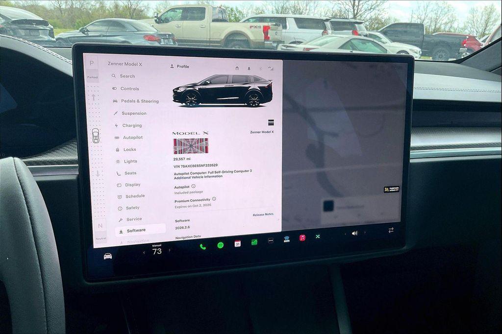 used 2022 Tesla Model X car, priced at $65,433