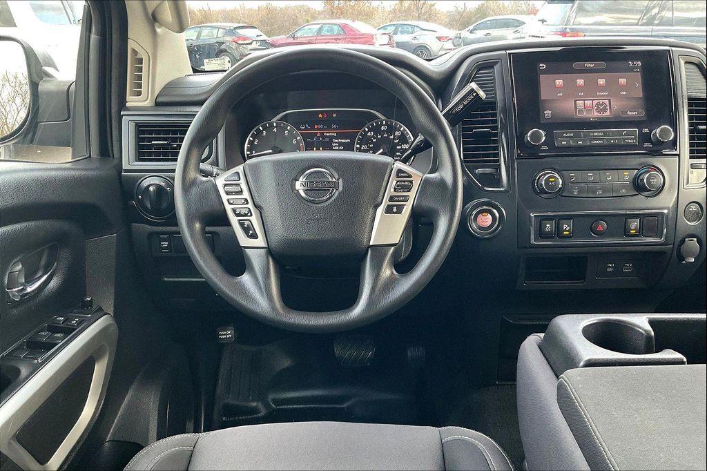 used 2022 Nissan Titan car, priced at $23,287