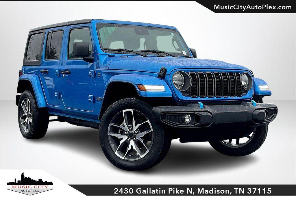 used 2024 Jeep Wrangler 4xe car, priced at $27,299