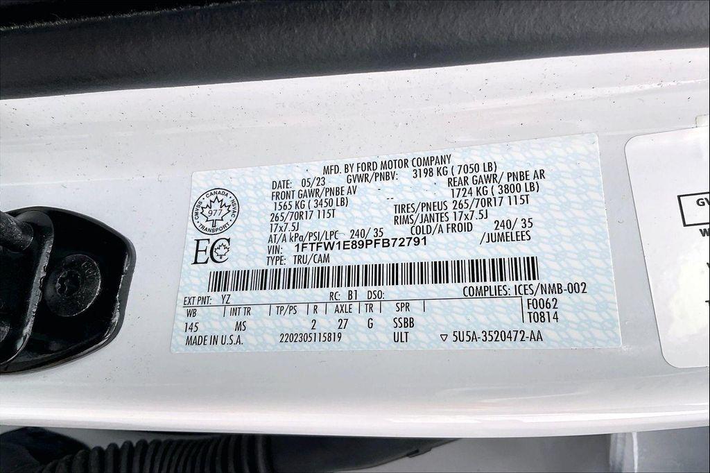 used 2023 Ford F-150 car, priced at $36,688