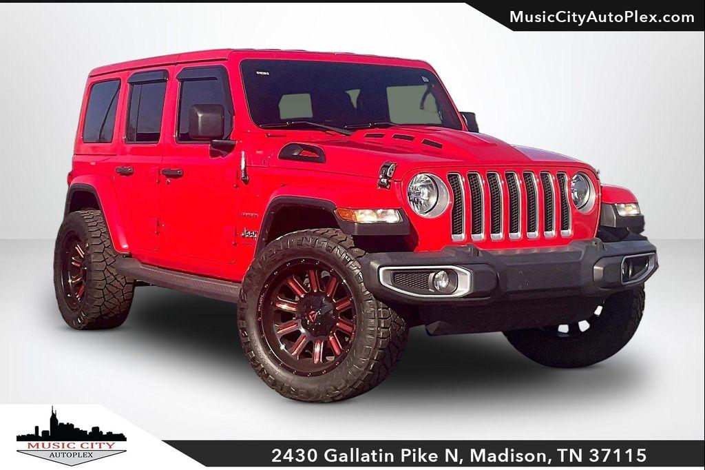 used 2018 Jeep Wrangler Unlimited car, priced at $25,875