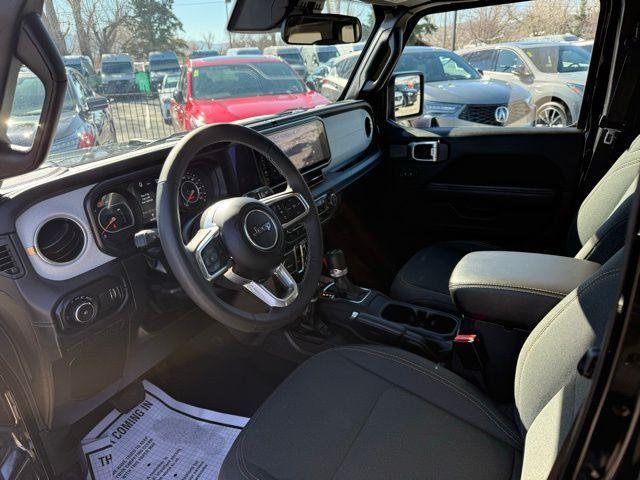 used 2025 Jeep Wrangler car, priced at $34,195
