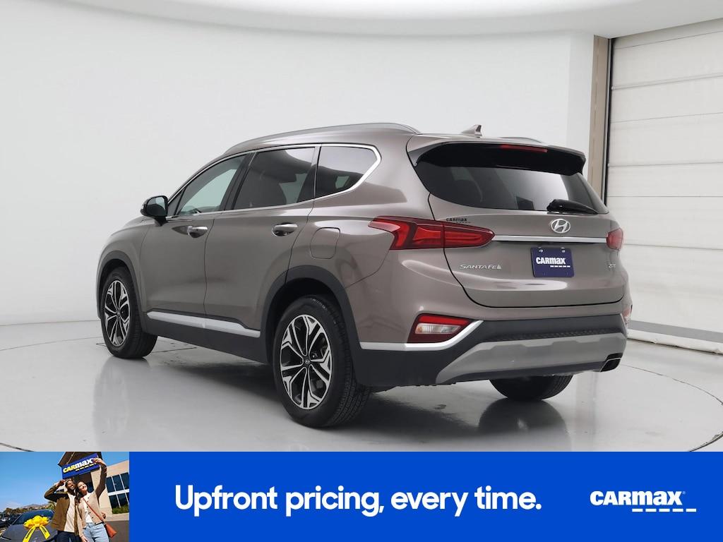 used 2019 Hyundai Santa Fe car, priced at $19,998
