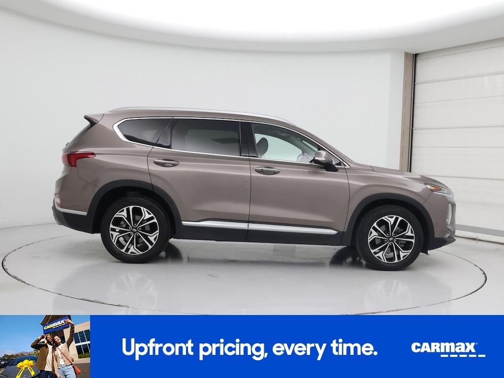 used 2019 Hyundai Santa Fe car, priced at $19,998