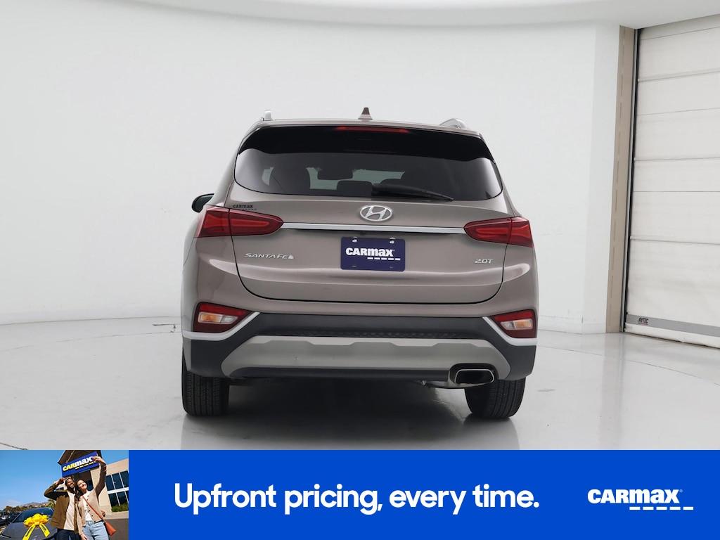 used 2019 Hyundai Santa Fe car, priced at $19,998