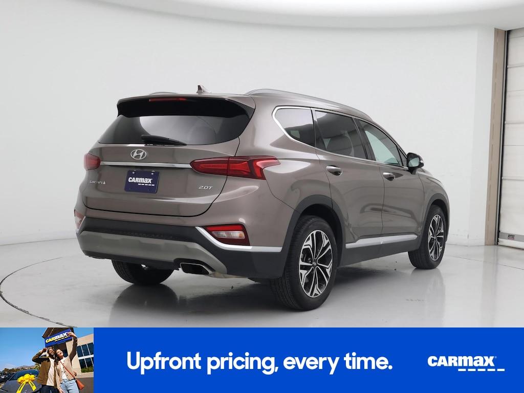 used 2019 Hyundai Santa Fe car, priced at $19,998