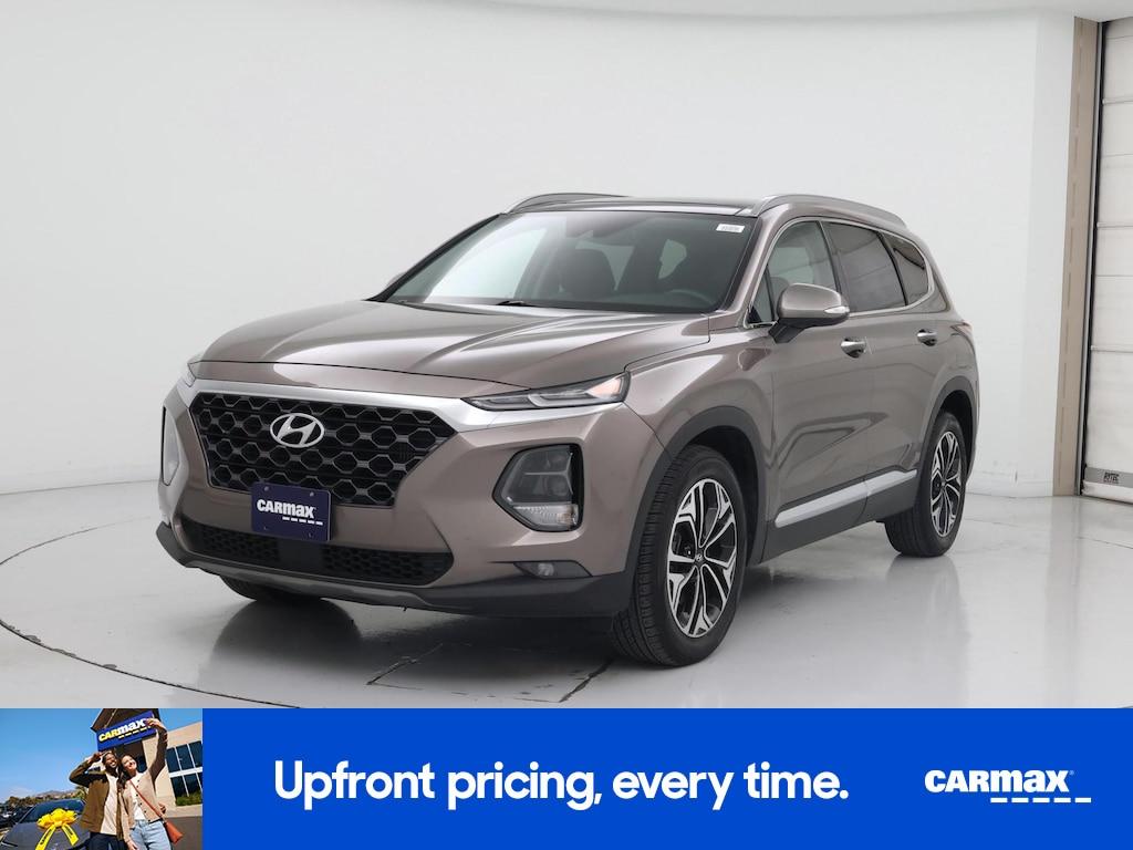used 2019 Hyundai Santa Fe car, priced at $19,998