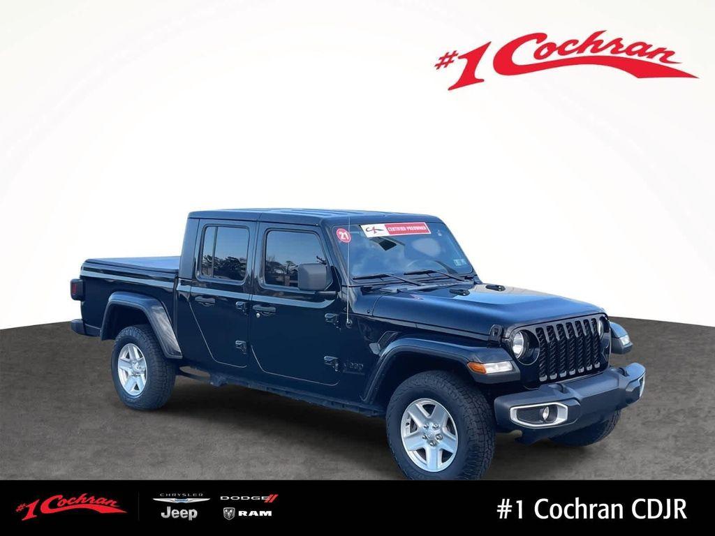 used 2021 Jeep Gladiator car, priced at $25,498