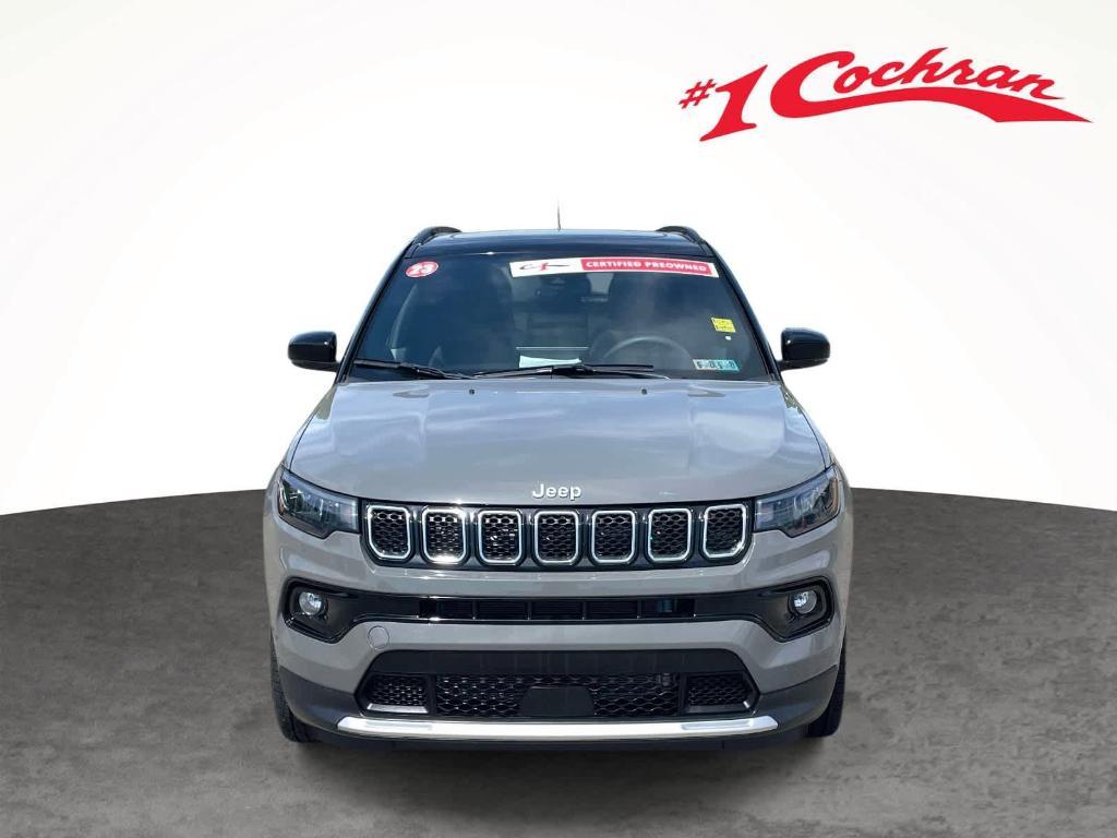 used 2023 Jeep Compass car, priced at $27,366
