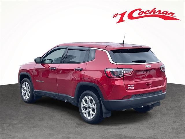 used 2025 Jeep Compass car, priced at $23,998