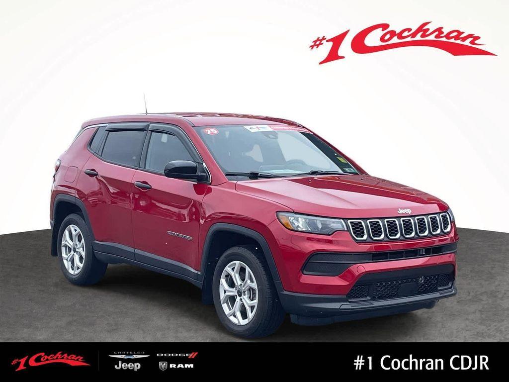 used 2025 Jeep Compass car, priced at $23,998