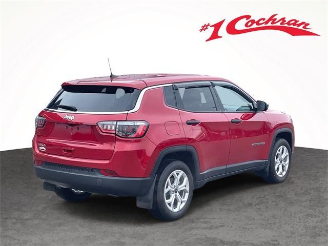 used 2025 Jeep Compass car, priced at $23,998