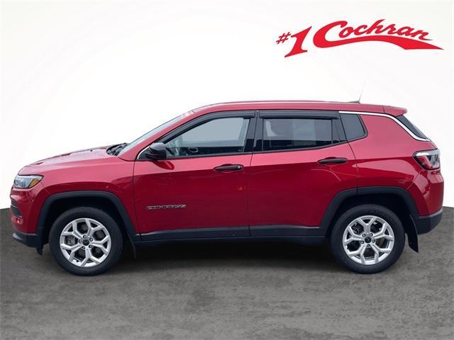 used 2025 Jeep Compass car, priced at $23,998