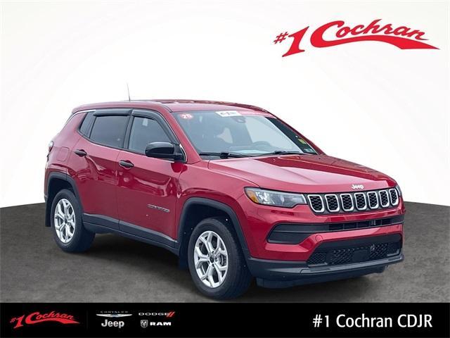 used 2025 Jeep Compass car, priced at $23,998