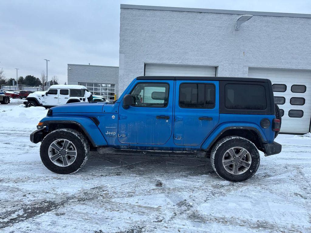 used 2022 Jeep Wrangler Unlimited car, priced at $32,498