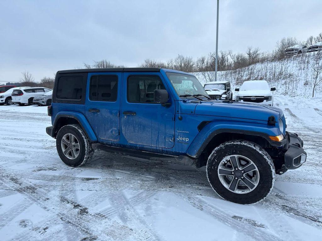 used 2022 Jeep Wrangler Unlimited car, priced at $32,498