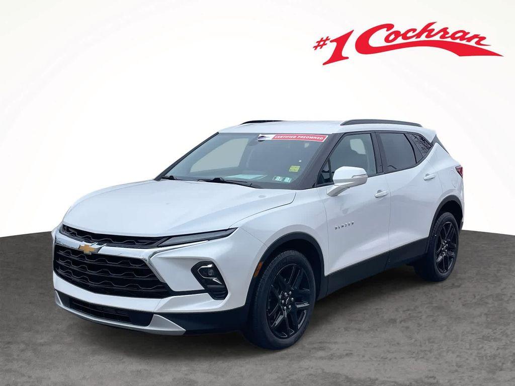 used 2024 Chevrolet Blazer car, priced at $32,498