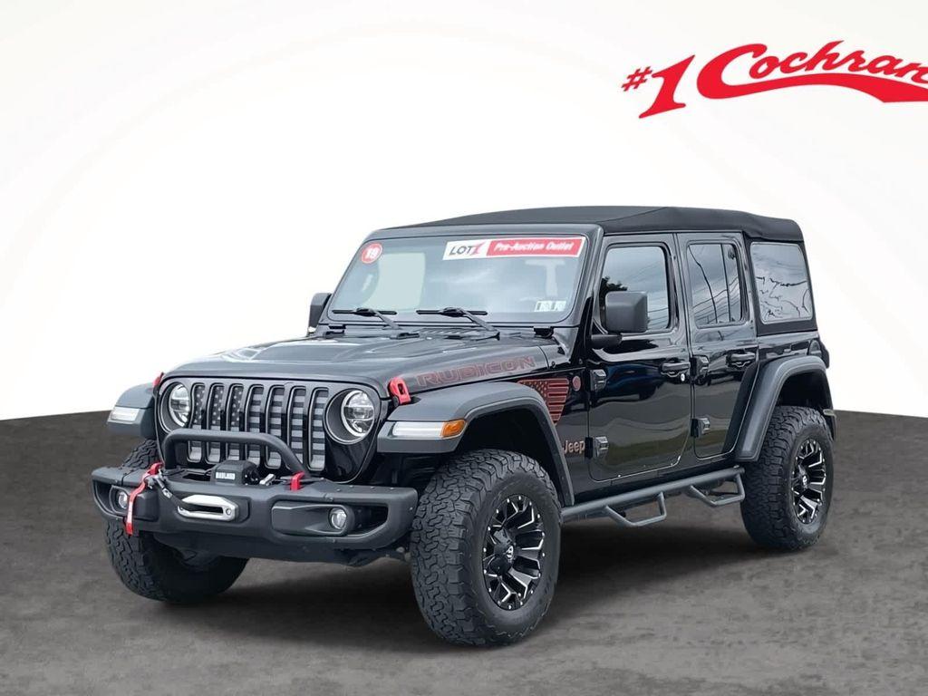 used 2019 Jeep Wrangler Unlimited car, priced at $26,498