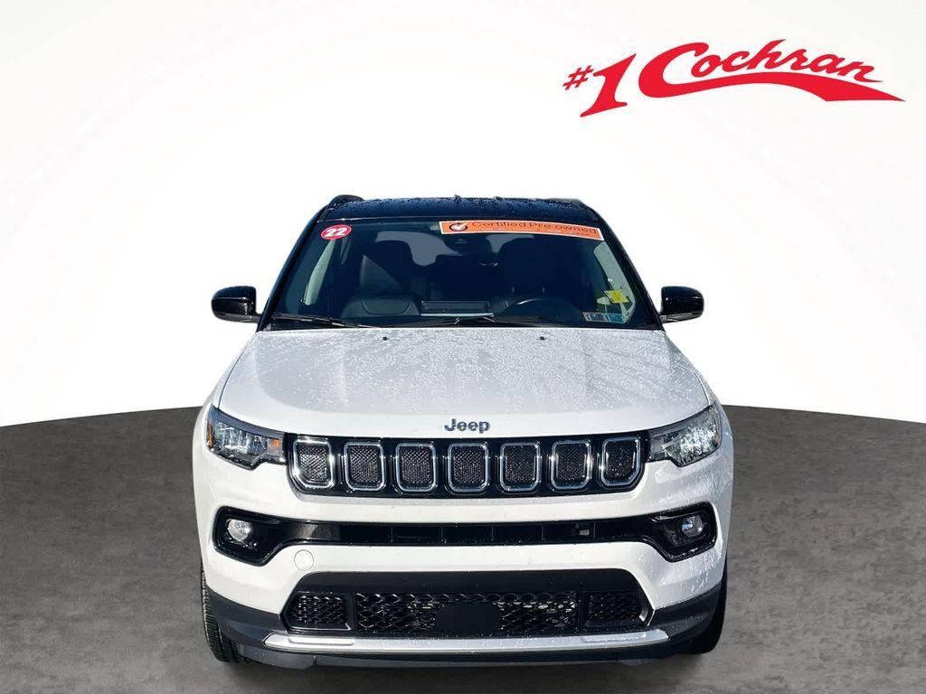 used 2022 Jeep Compass car, priced at $23,498