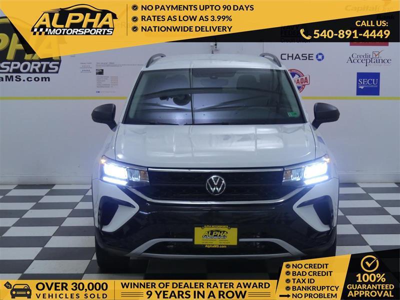 used 2023 Volkswagen Taos car, priced at $16,500