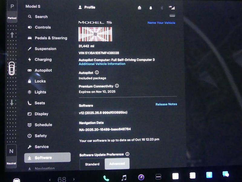 used 2021 Tesla Model S car, priced at $49,500