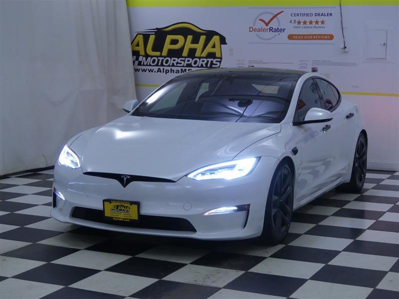used 2021 Tesla Model S car, priced at $49,500