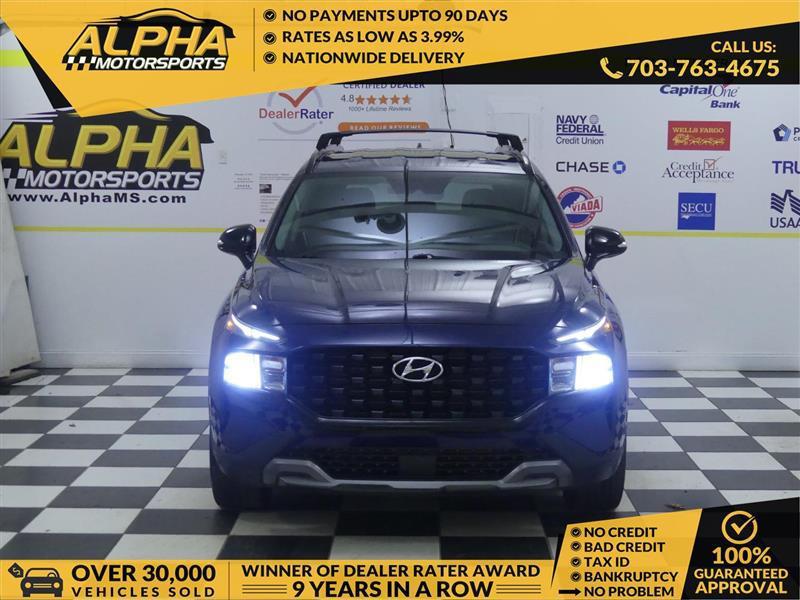 used 2022 Hyundai Santa Fe car, priced at $17,900