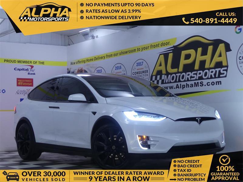 used 2020 Tesla Model X car, priced at $27,900
