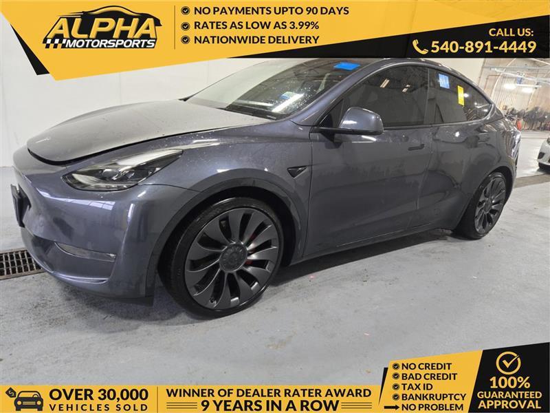 used 2023 Tesla Model Y car, priced at $27,400