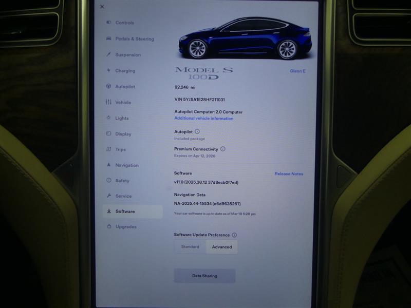 used 2017 Tesla Model S car, priced at $17,900