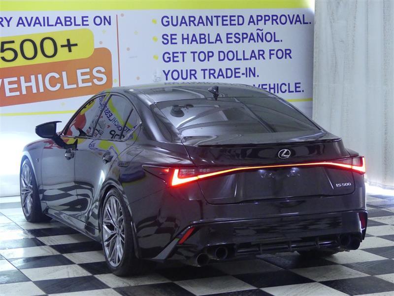 used 2022 Lexus IS 500 car, priced at $49,900