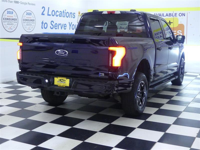 used 2023 Ford F-150 Lightning car, priced at $35,500