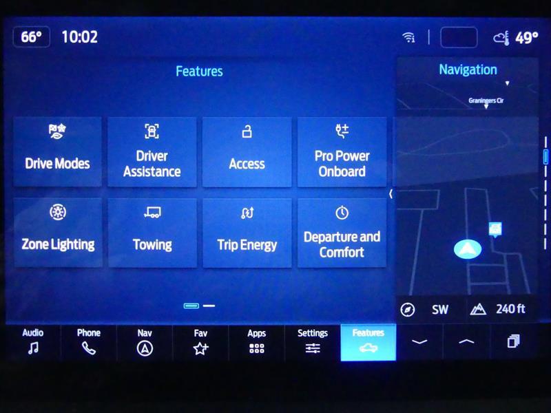 used 2023 Ford F-150 Lightning car, priced at $35,500