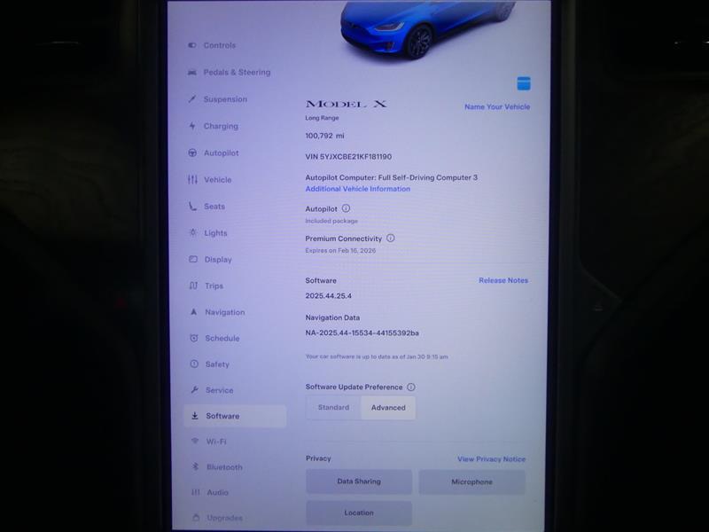 used 2019 Tesla Model X car, priced at $24,000