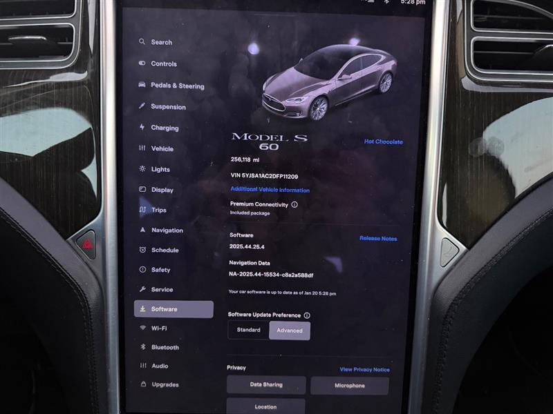 used 2013 Tesla Model S car, priced at $5,000