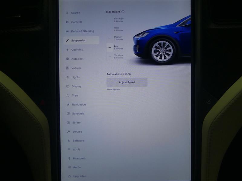 used 2018 Tesla Model X car, priced at $22,700